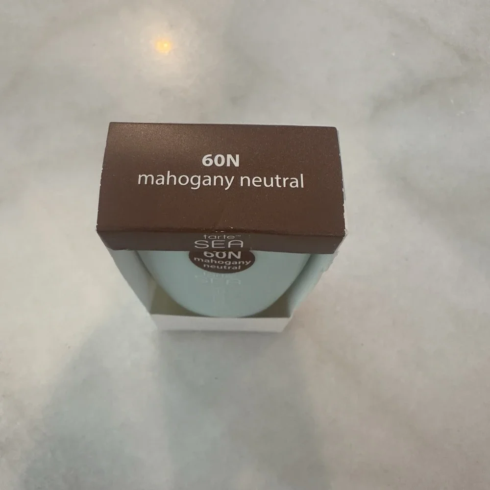 tarte SEA Hydroflex Serum Foundation 60N mahogany neutral NEW